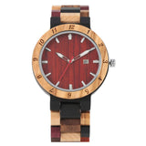 Designer Round Wooden Watch