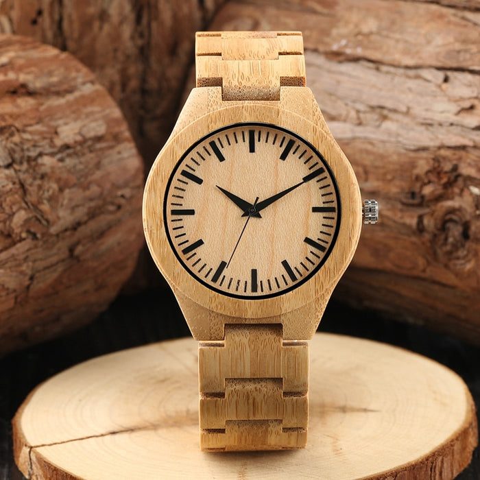 Minimalist Wood Watch for Men
