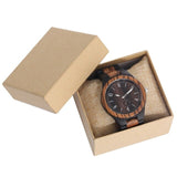 Men's Quartz Wooden Watch