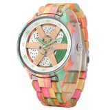 Fashion Colorful Wooden Watch